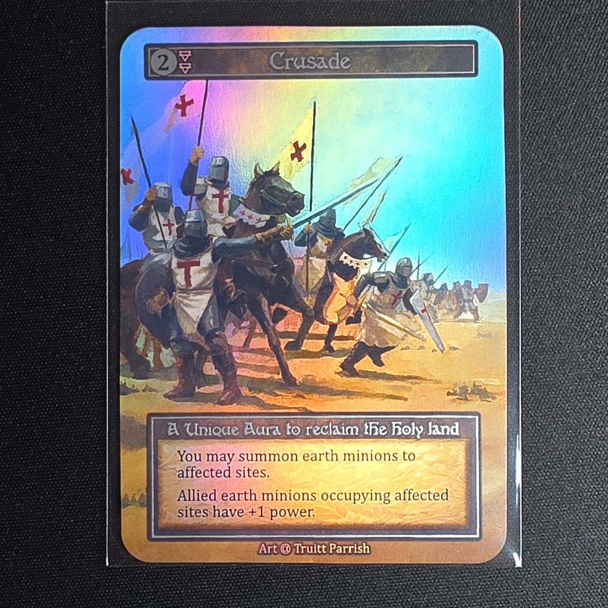 Crusade (Foil) - Alpha - Sorcery Contested Realm - Near Mint