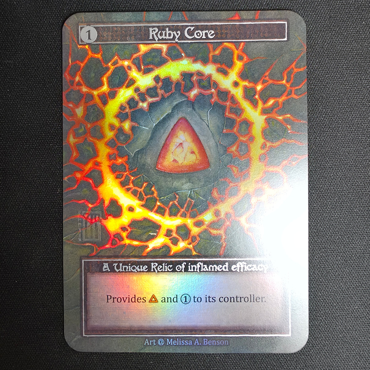 Ruby Core (Foil) - Alpha - Near Mint Unique