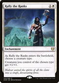 Rally the Ranks - Kaldheim - Rare #20 - Near Mint Normal