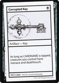 Corrupted Key (No PW Symbol)
