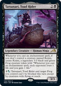 Tatsunari, Toad Rider - Kamigawa: Neon Dynasty - Rare #123 - Near Mint Normal