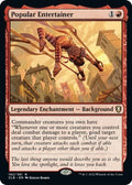 Popular Entertainer - Commander Legends: Battle for Baldur's Gate - Rare #192 - Near Mint Normal