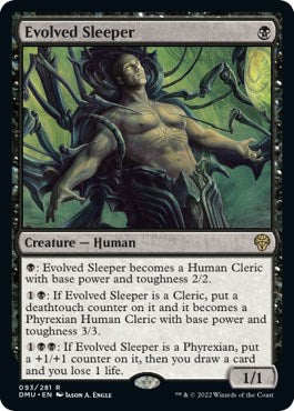 Evolved Sleeper - Dominaria United - Rare #93 - Near Mint Normal