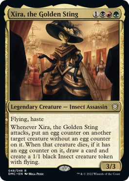 Xira, the Golden Sting - Commander: Dominaria United - Rare #48 - Near Mint Normal