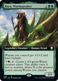 Baru, Wurmspeaker (Extended Art) - Commander: Dominaria United - Rare #76 - Near Mint Normal