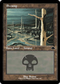 Swamp (407) (Retro Frame) - Dominaria Remastered - Land #407 - Near Mint Foil