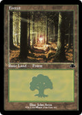 Forest (410) (Retro Frame) - Dominaria Remastered - Land #410 - Near Mint Foil