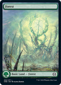 Forest (266) - Full Art - Phyrexia: All Will Be One - Land #266 - Near Mint Foil