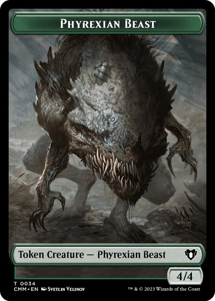 Eldrazi Spawn // Phyrexian Beast Double-Sided Token (Back)