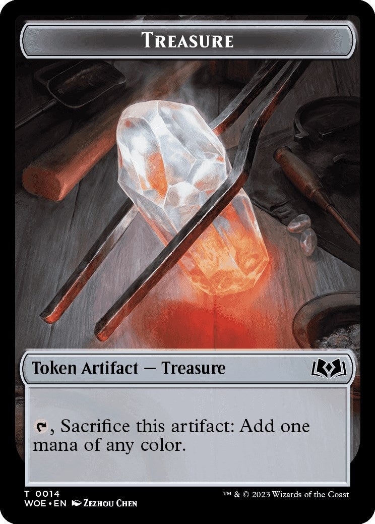 Treasure // Food (0011) Double-Sided Token