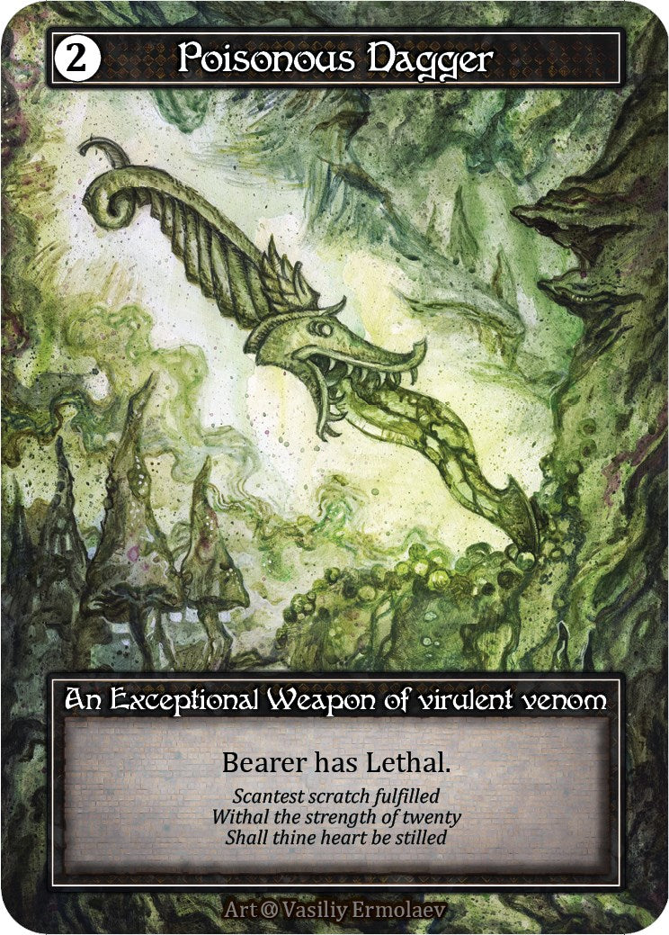 Poisonous Dagger (Foil)
