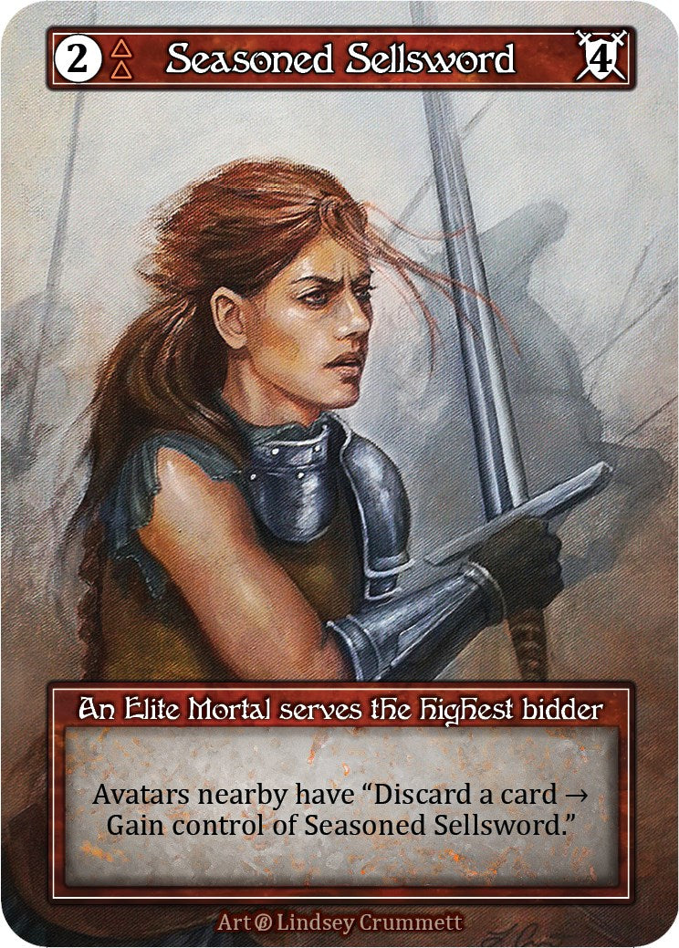 Seasoned Sellsword (Foil)