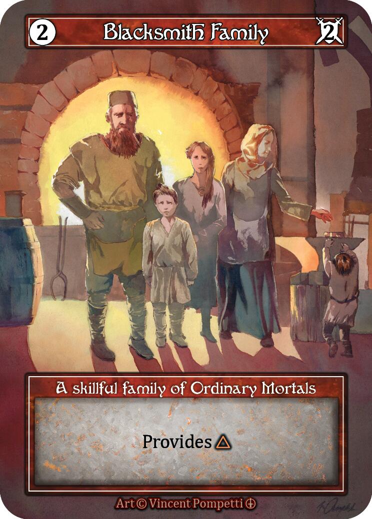 Blacksmith Family (Foil)