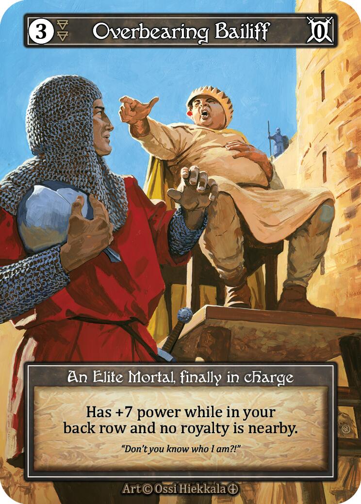 Overbearing Bailiff (Foil)
