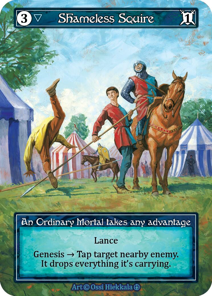 Shameless Squire (Foil)