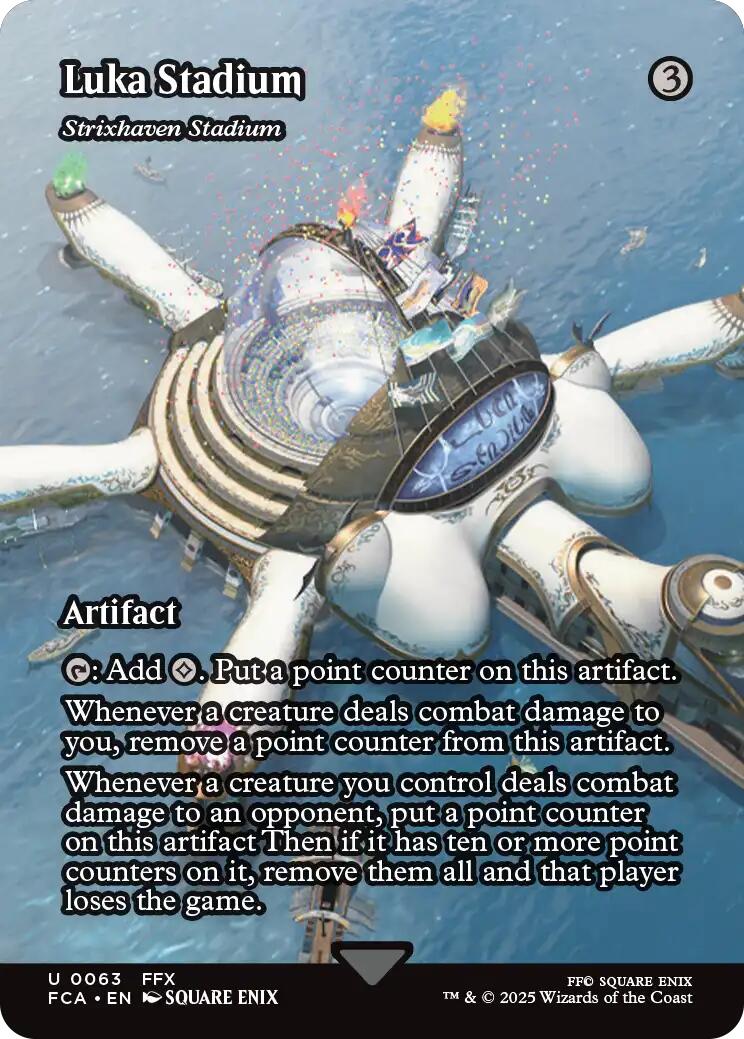 Luka Stadium - Strixhaven Stadium (Showcase) (Misprint) - FINAL FANTASY: Through the Ages - Uncommon #63 - Near Mint Foil