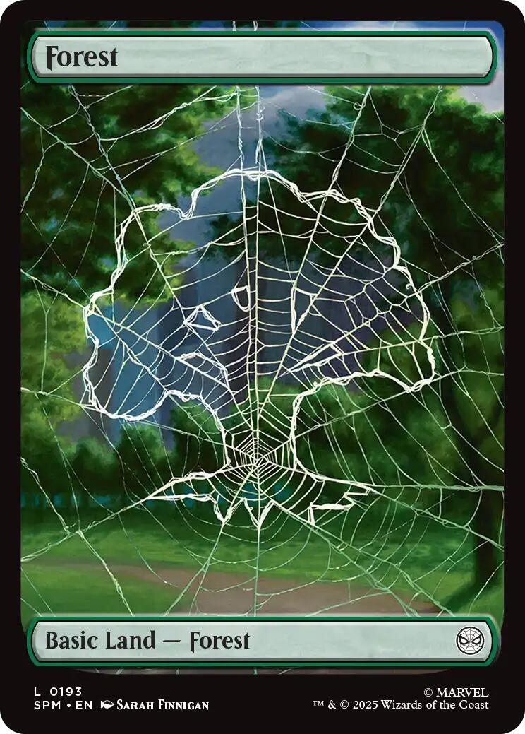 Forest (0193) - Marvel's Spider-Man - Land #193 - Near Mint Normal