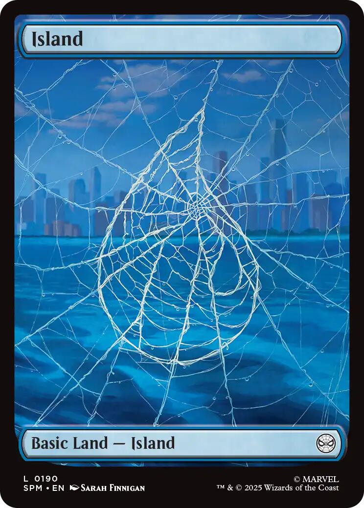 Island (0190) - Marvel's Spider-Man - Land #190 - Near Mint Normal