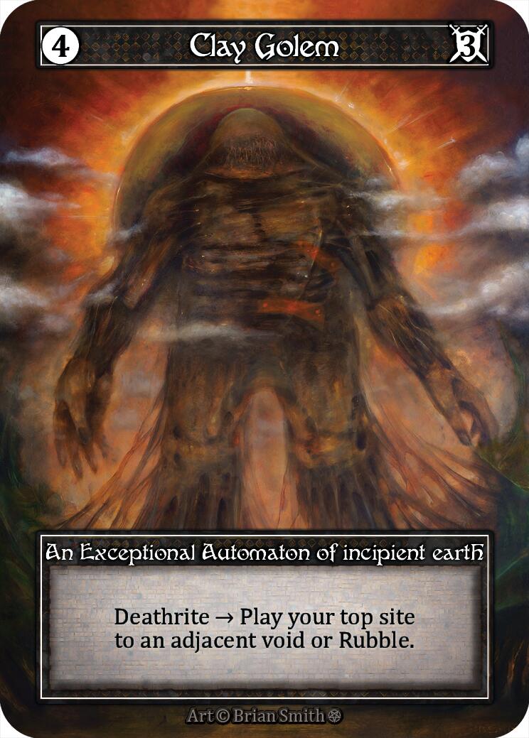 Clay Golem (Foil)