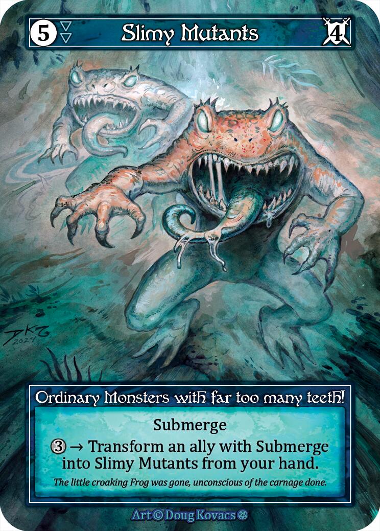 Slimy Mutants (Foil)