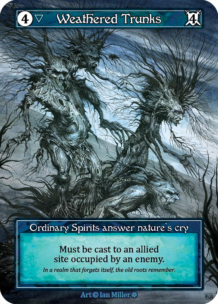 Weathered Trunks (Foil)