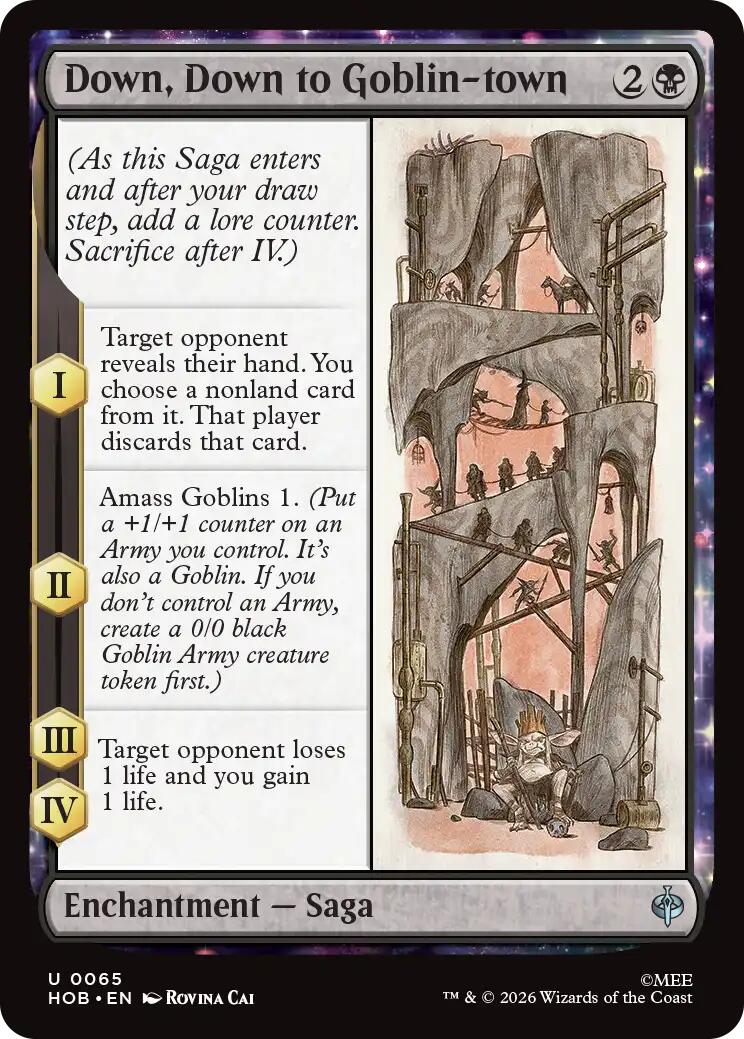 Down, Down to Goblin-town - The Hobbit - Uncommon #65 - Near Mint Normal