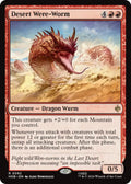 Desert Were-Worm - The Hobbit - Rare #92 - Near Mint Foil