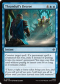 Thranduil's Decree - The Hobbit - Uncommon #56 - Near Mint Normal