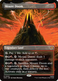 Mount Doom (Borderless) - The Hobbit: Eternal-Legal - Mythic #50 - Near Mint Foil
