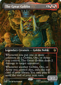 The Great Goblin (Borderless) - The Hobbit - Rare #201 - Near Mint Foil