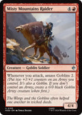 Misty Mountains Raider - The Hobbit - Uncommon #105 - Near Mint Normal