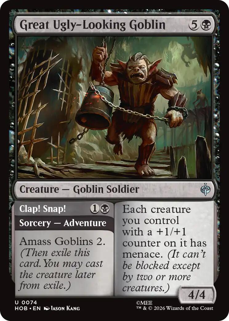 Great Ugly-Looking Goblin - The Hobbit - Uncommon #74 - Near Mint Normal