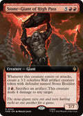 Stone-Giant of High Pass (Extended Art) - The Hobbit - Rare #304 - Near Mint Foil