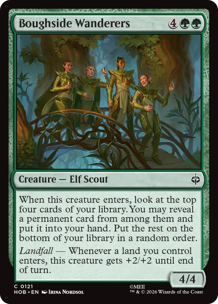 Boughside Wanderers - The Hobbit - Common #121 - Near Mint Normal