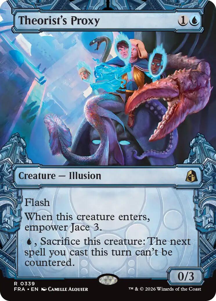 Theorist's Proxy (Showcase) - Reality Fracture - Rare #339 - Near Mint Foil