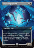 Flickering Hound (Borderless) - Reality Fracture - Rare #359 - Near Mint Normal