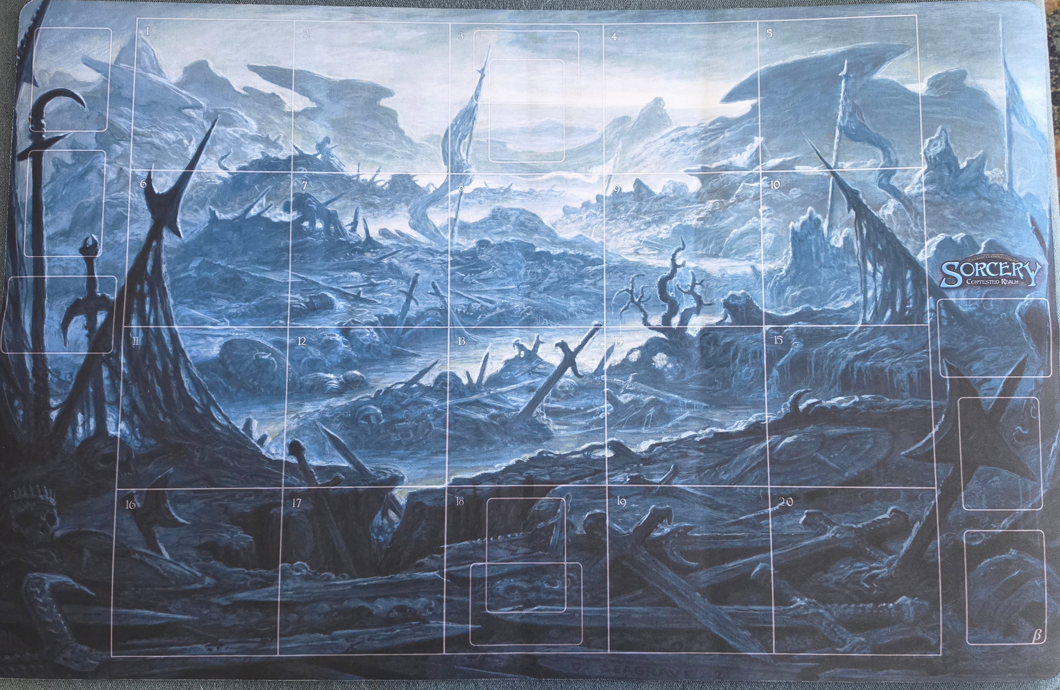 Battlefield BETA Playmat - Sorcery Contested Realm (Opened - Exc Condition)