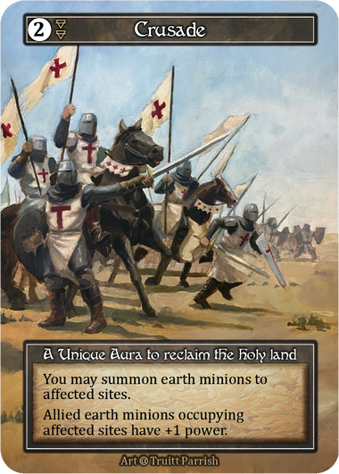 Crusade (Foil) - Alpha - Sorcery Contested Realm