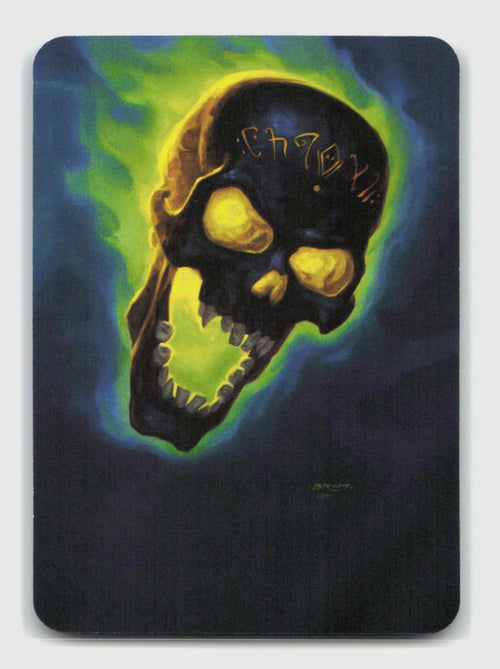 Flaming Skull (Foil Promo) - Near Mint