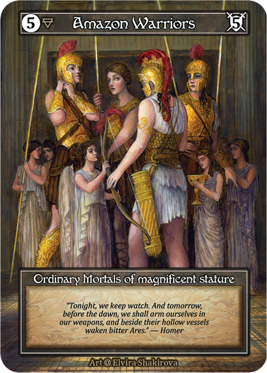 Amazon Warriors (Alpha) / Foil