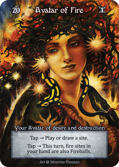Avatar of Fire (Preconstructed Deck) – Alpha