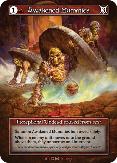 Awakened Mummies (Foil) – Alpha