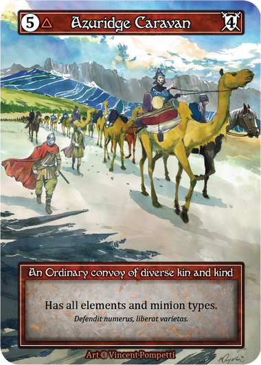 Azuridge Caravan (Foil) – Alpha