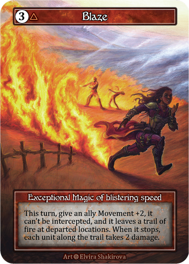 Blaze (Foil) – Alpha