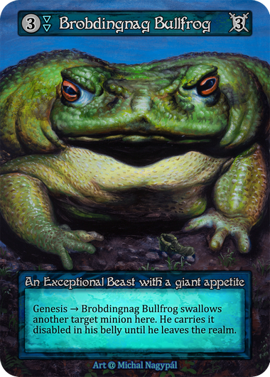 Brobdingnag Bullfrog – Alpha