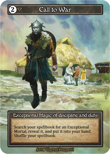 Call to War (Foil) – Alpha