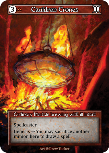 Cauldron Crones (Foil) – Alpha