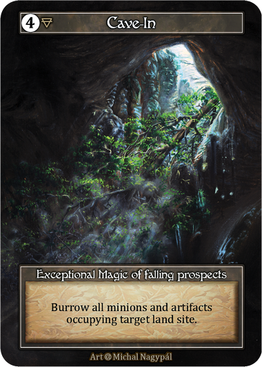 Cave-In (Foil) – Alpha