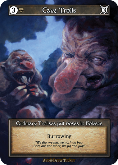 Cave Trolls (Foil) – Alpha