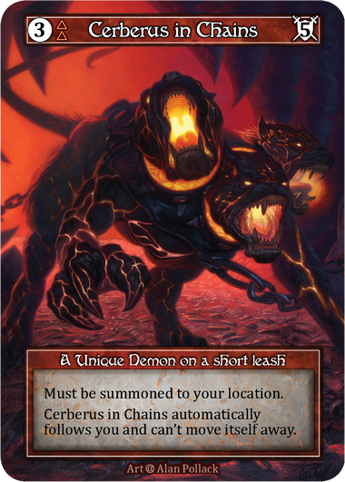 Cerberus in Chains (Foil) – Alpha